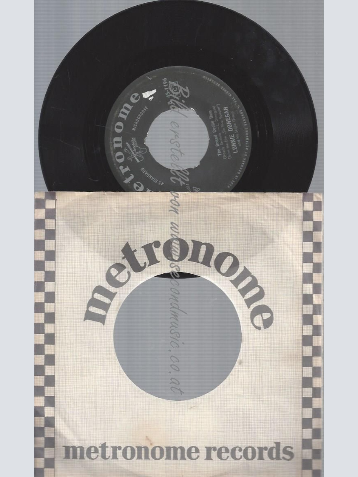 7" Lonnie Donegan & His Skiffle Group  The Grand Coolie Dam