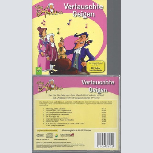 CD-LITTLE AMADEUS VERTAUSCHTE GEIGEN
