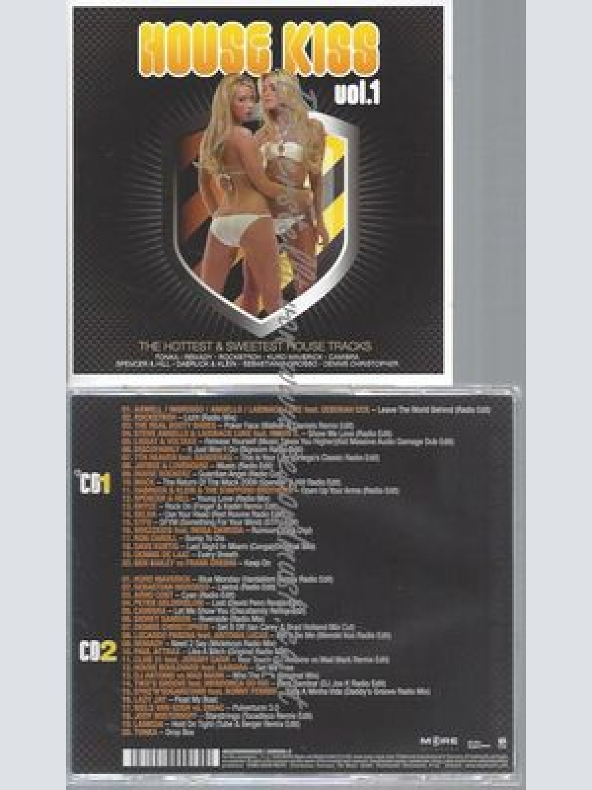 CD--VARIOUS--HOUSE KISS VOL.1 | DOPPEL-CD