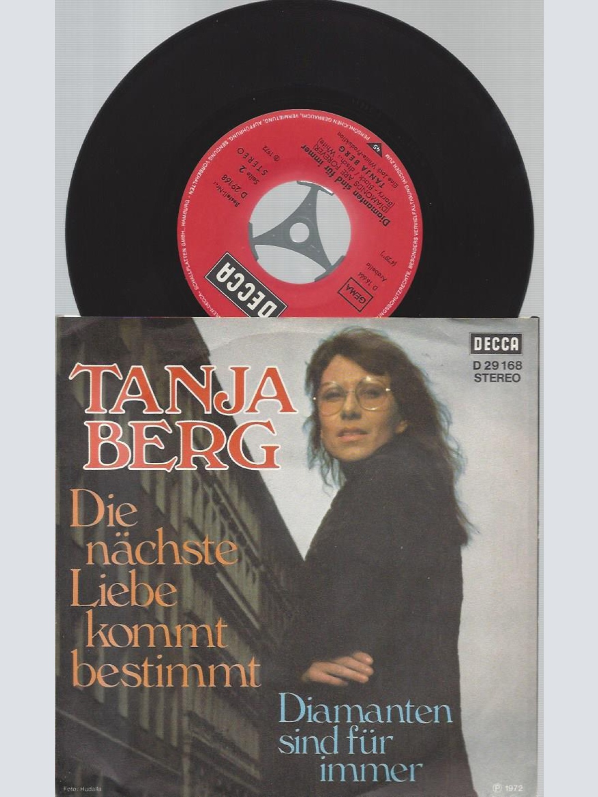 7"  Tanja Berg  Die Nächste Liebe Kommt Bestimmt