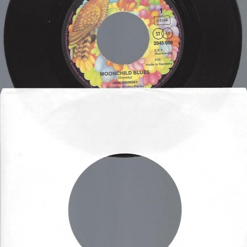 7"  Jack Grunsky – Moonchild Blues