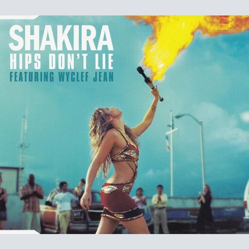 CD, Single Shakira Featuring Wyclef Jean - Hips Don't Lie