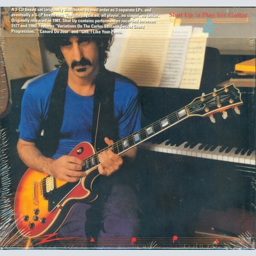 3xCD, Album, RE, RM + Box Frank Zappa - Shut Up 'n Play Yer Guitar