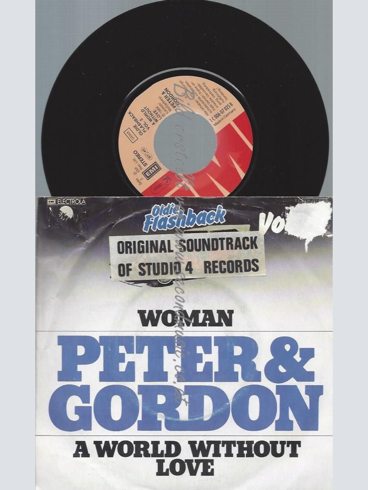 7" Peter And Gordon – Woman