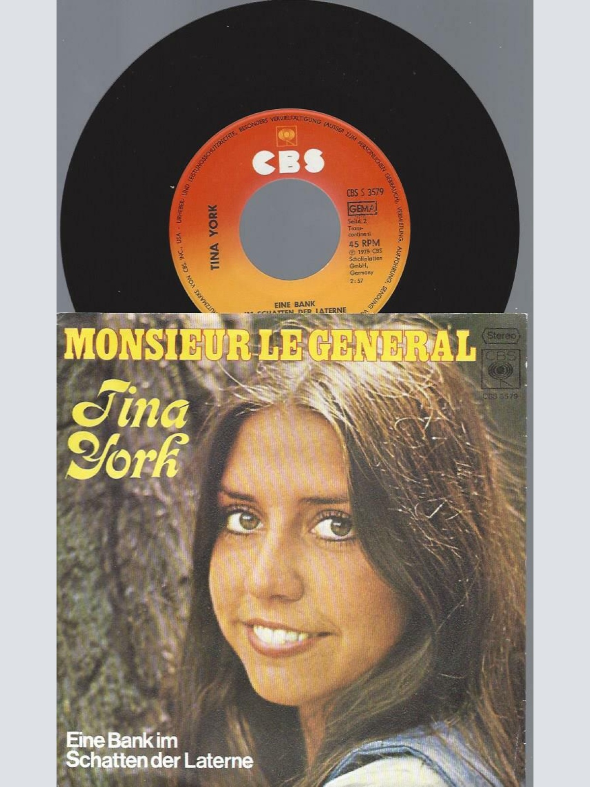 7"   Tina York  Monsieur Le General