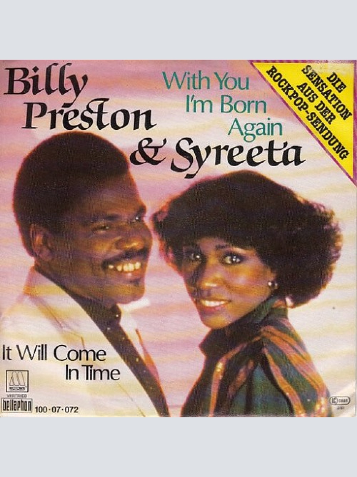 7", Single Billy Preston & Syreeta - With You I'm Born Again