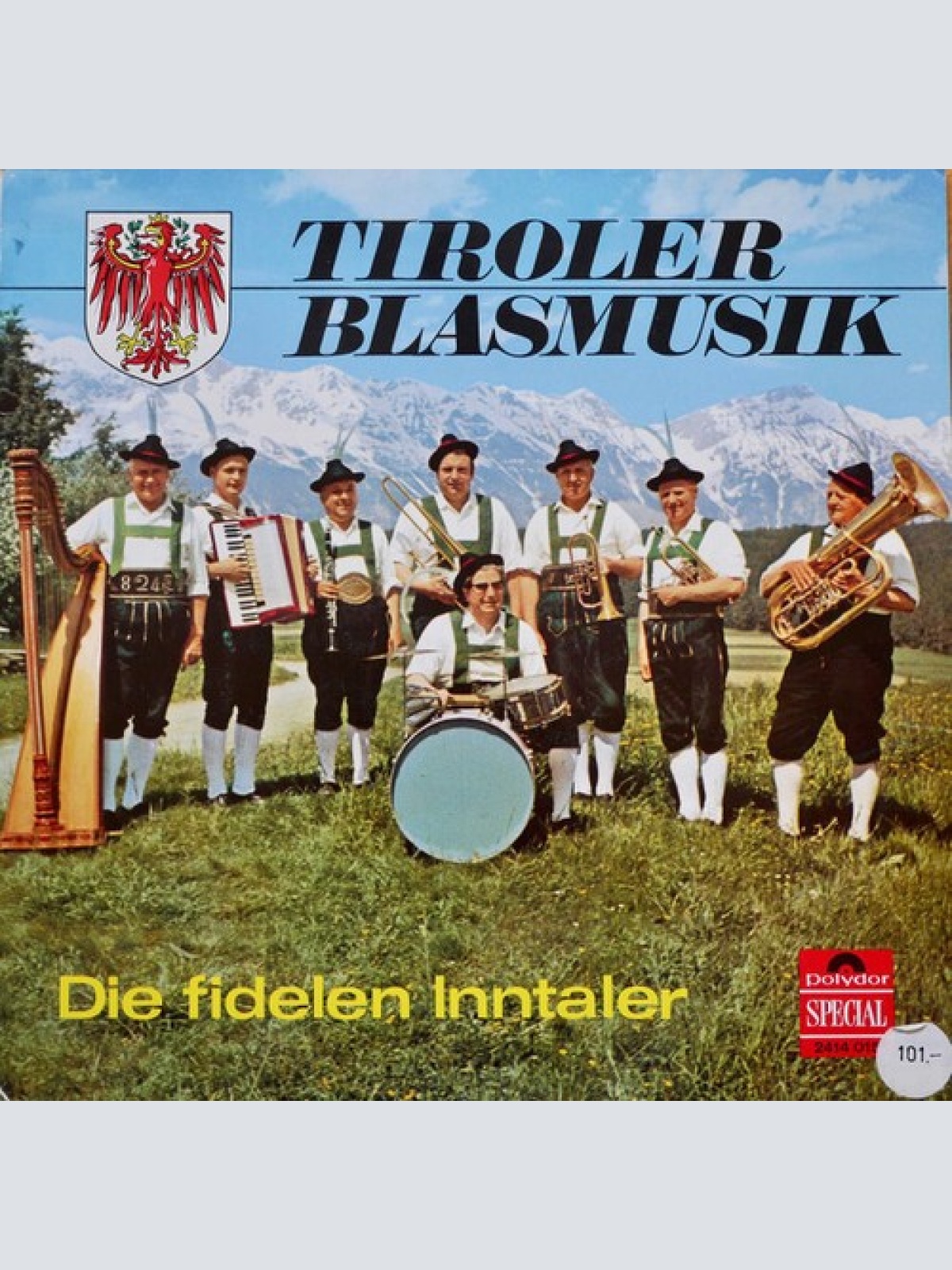 LP Die Fidelen Inntaler - Tiroler Blasmusik
