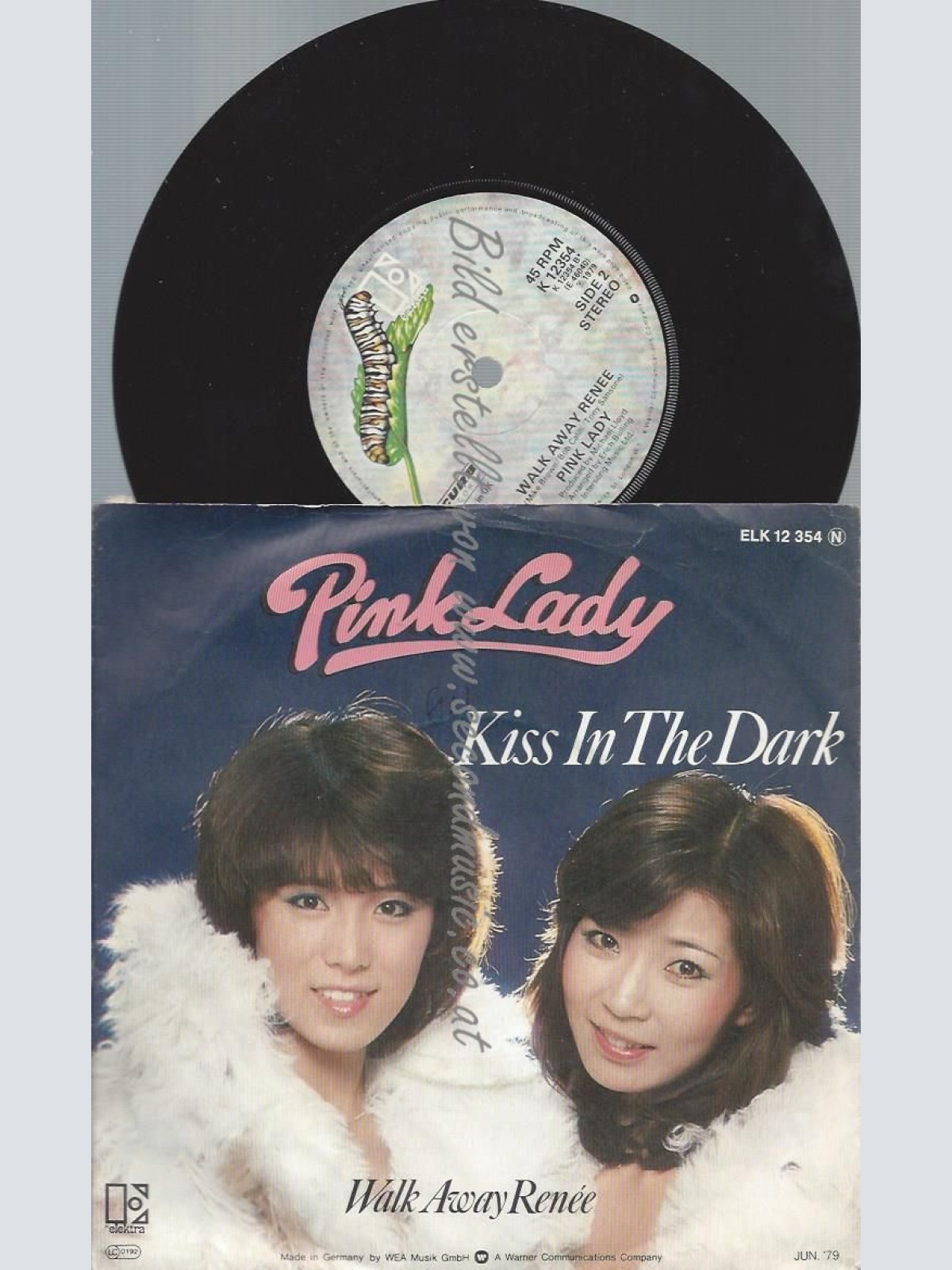 7"   Pink Lady  Kiss In The Dark