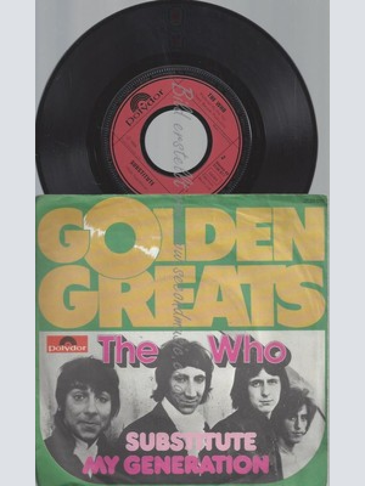7"--THE WHO--SUBSTITUTE--MY GENERATION--