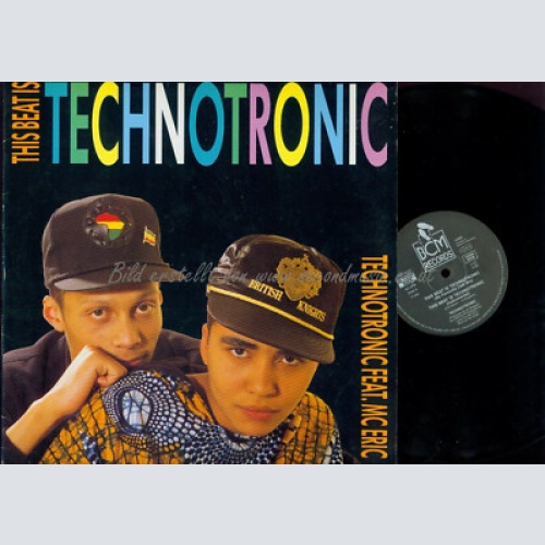 LP--- Technotronic Feat. MC Eric – This Beat Is Technotronic  // MAXI 12"