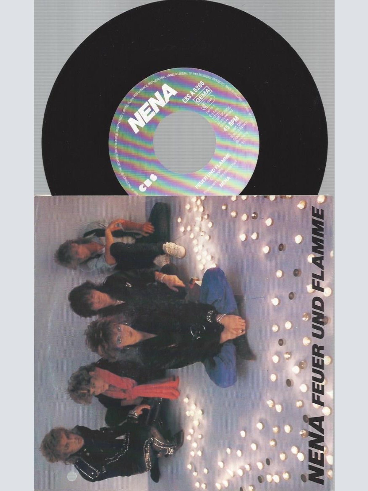 7"  Nena – Feuer Und Flamme