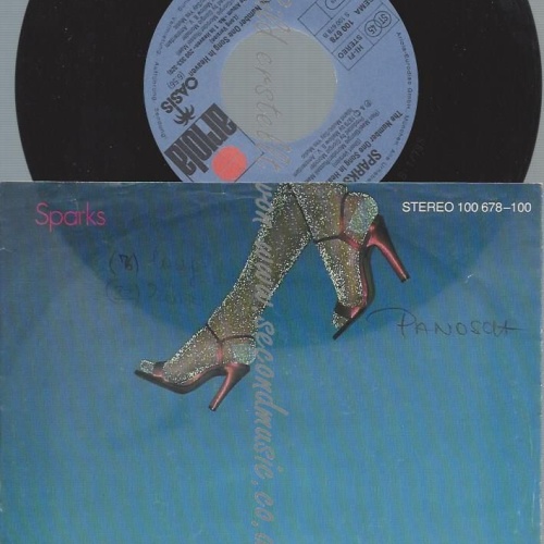 7"   Sparks  The Number One Song In Heaven