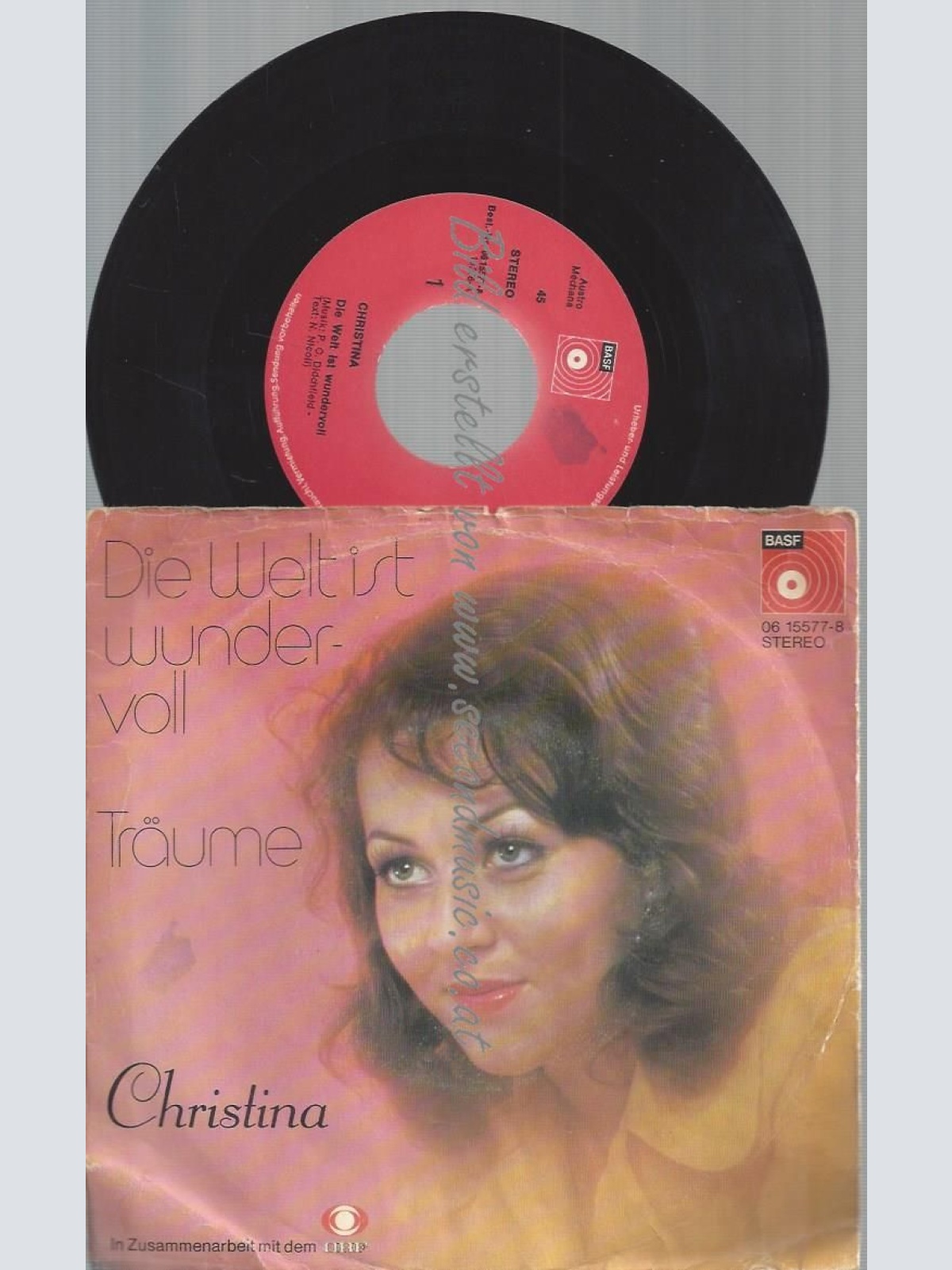 7" CHRISTINA DIE WELT IST WUNDERVOLL