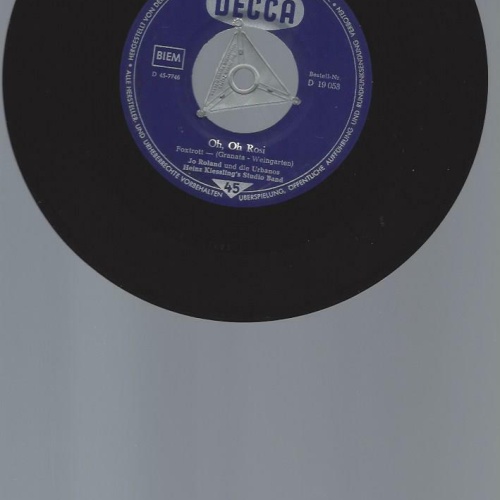 7"   Jo Roland Und Die Urbanos  Adieu, Merci