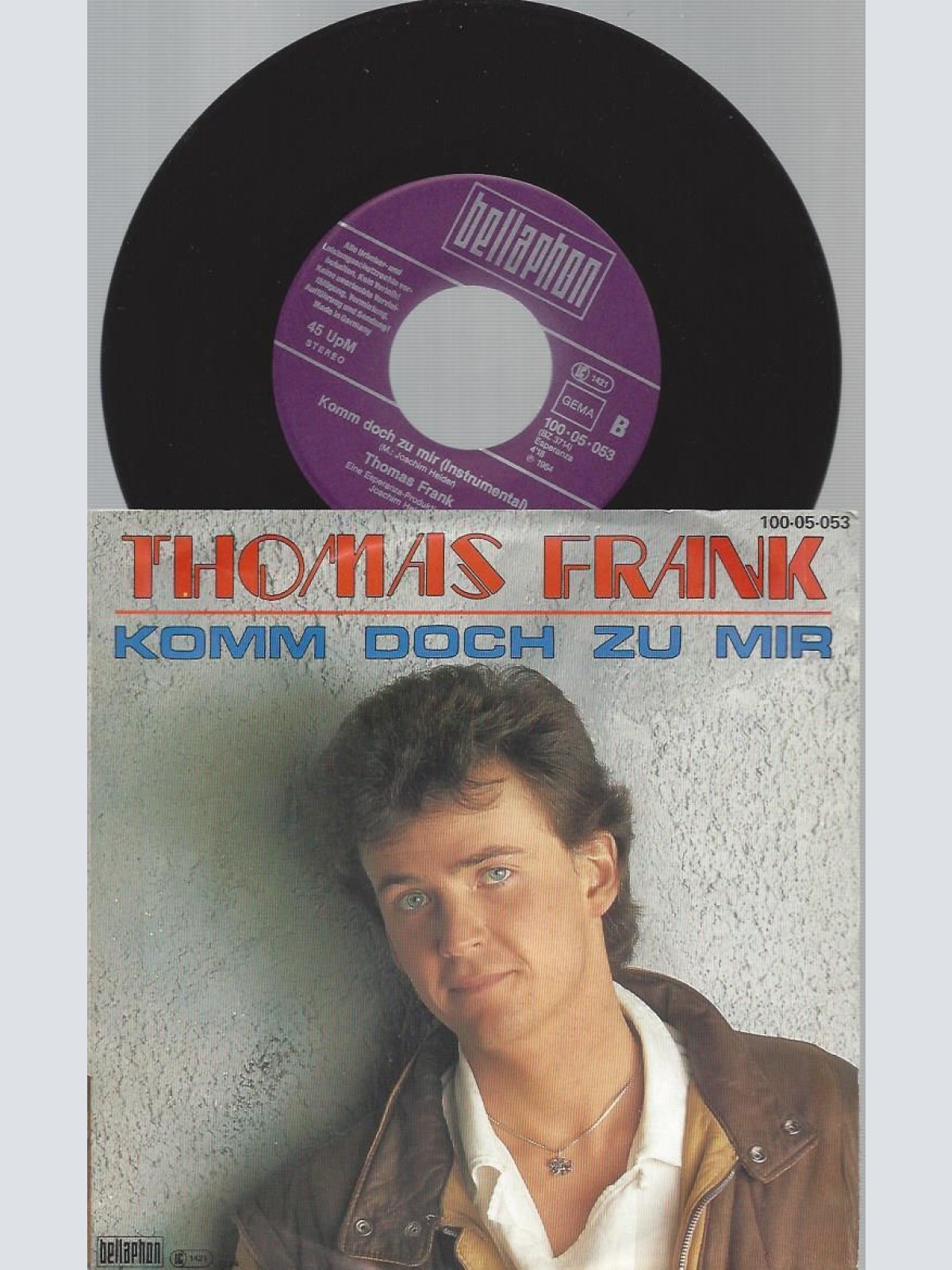 7"  Thomas Frank – Komm Doch Zu Mir