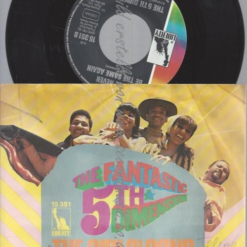 7" THE 5TH DIMENSION THE GIRL'S SONG //