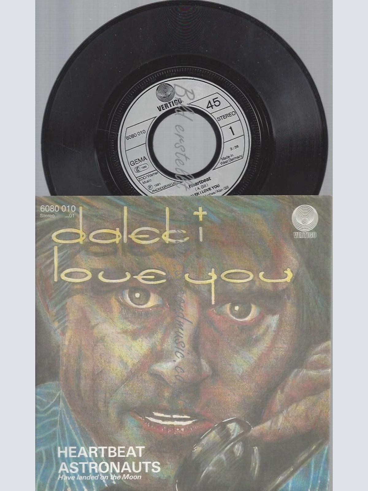 7" Dalek I LoveYou – Heartbeat