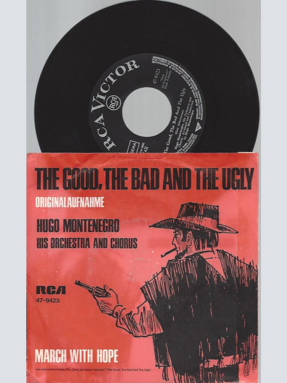 7"  Hugo Montenegro,  The Good, The Bad And The Ugly