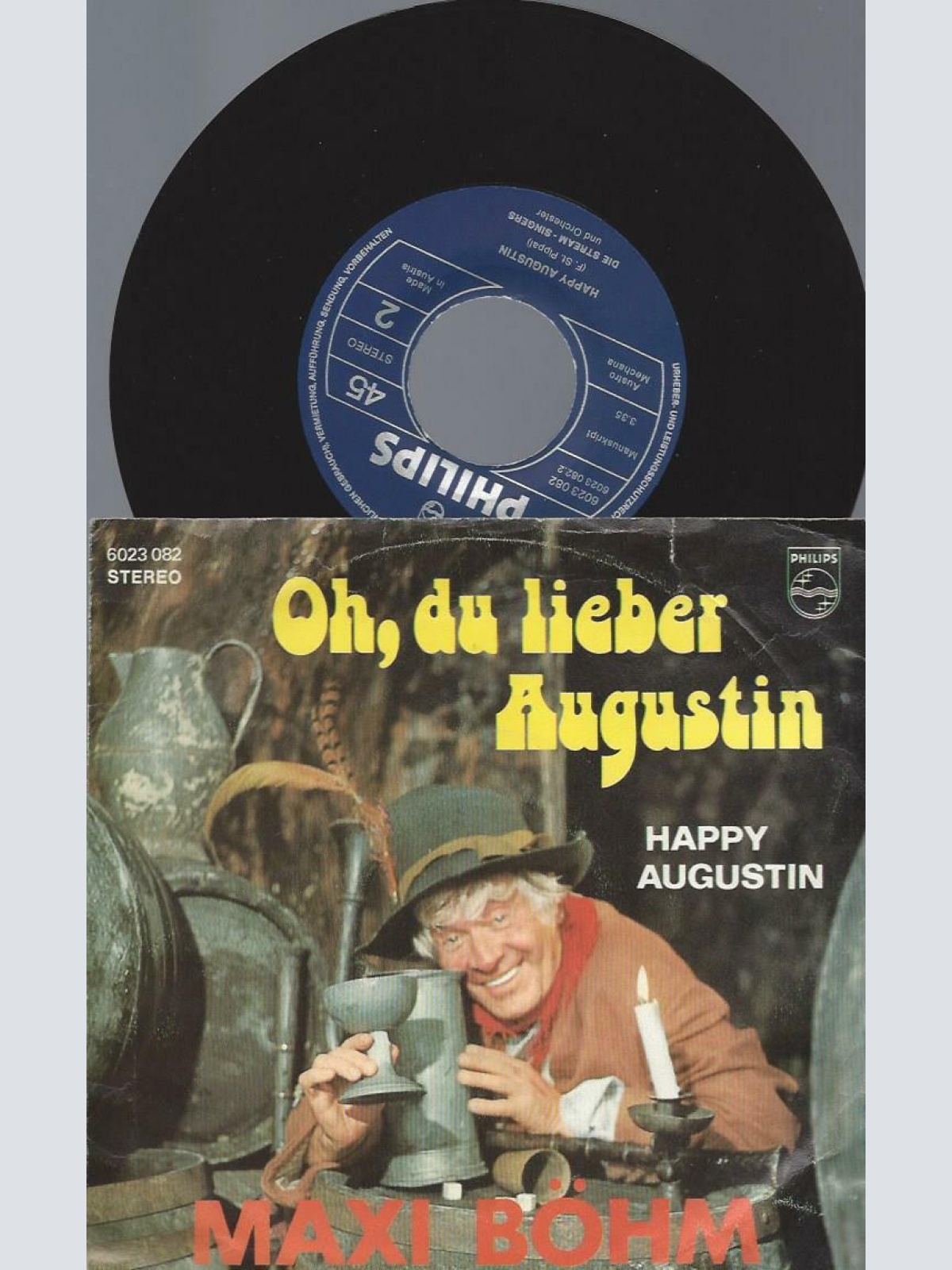 7" Maxi Böhm – Oh, Du Lieber Augustin