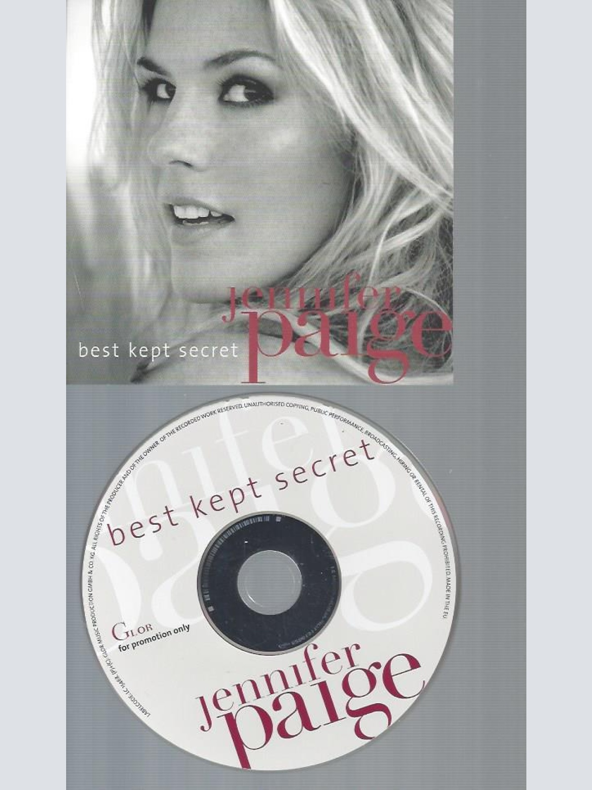 CD--JENNIFER PAIGE BEST KEPT SECRET // PROMO