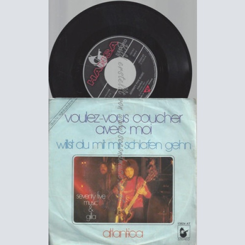 7"--GILLA & SEVENTY FIVE MUSIC--VOULEZ VOUS COUCHER AVEC MOI