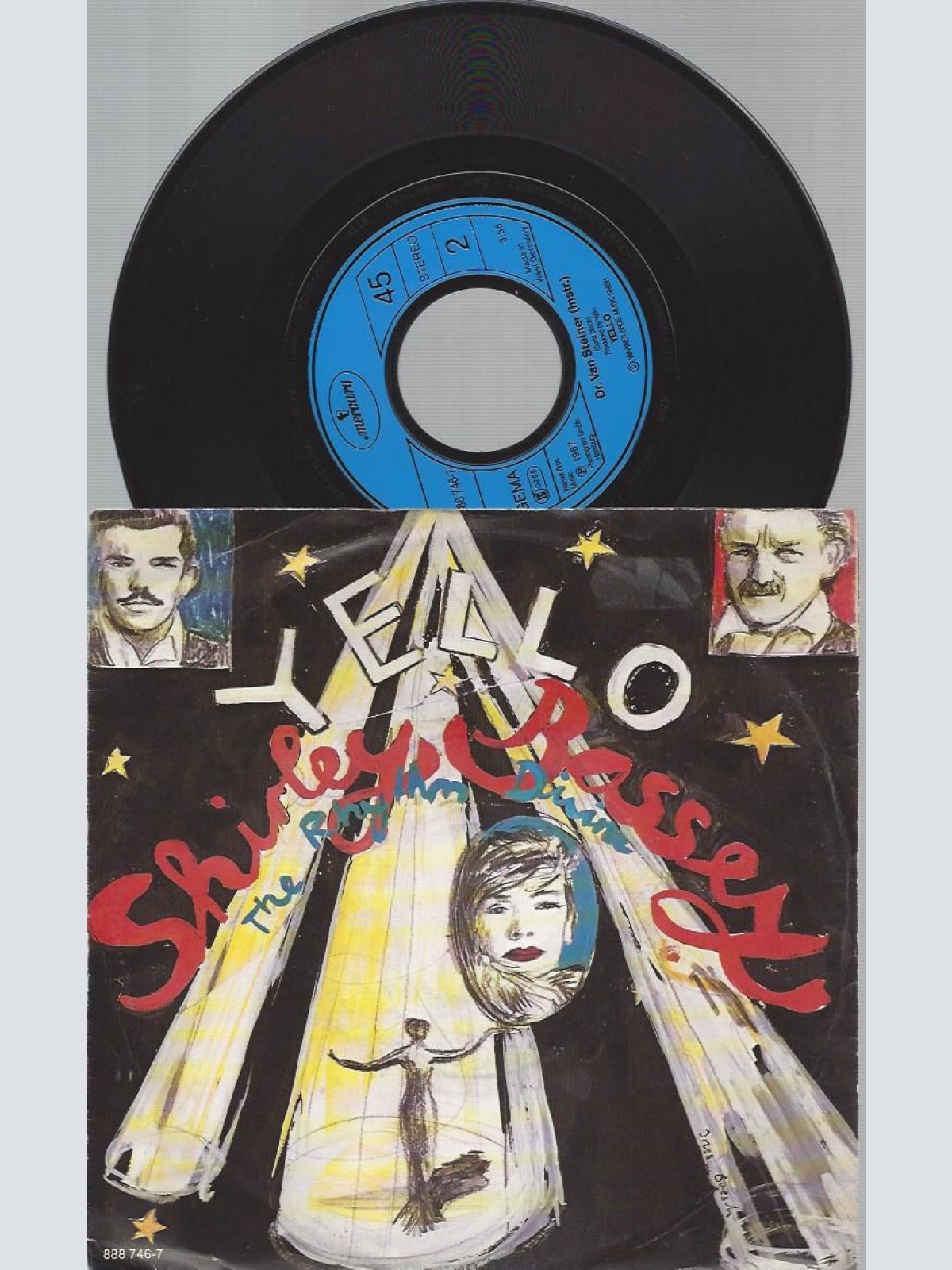 7"   Yello, Shirley Bassey  The Rhythm Divine