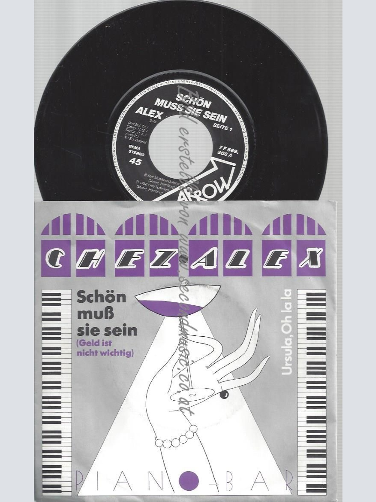 7" CHEZ ALEX SCHÖN MUSS SIE SEIN