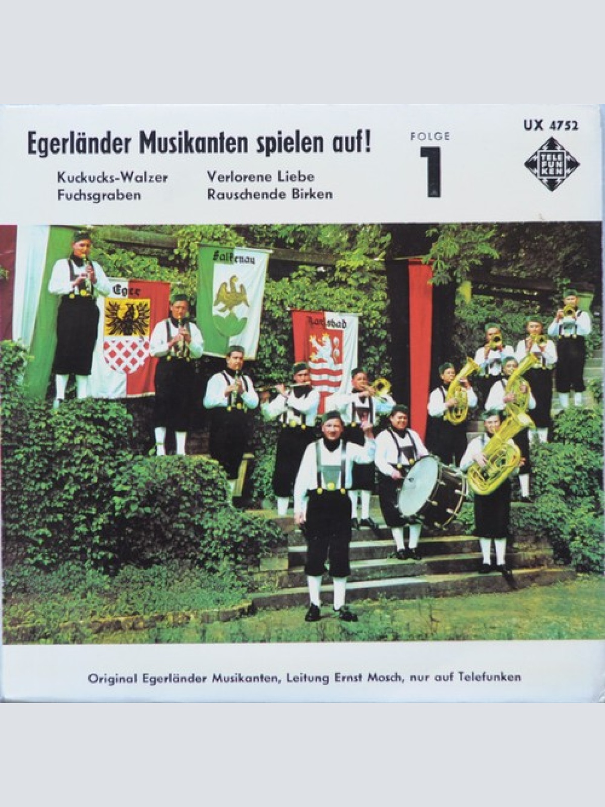 7", EP, Mono Original Egerländer Musikanten* - Egerländer Musikanten Spielen ...