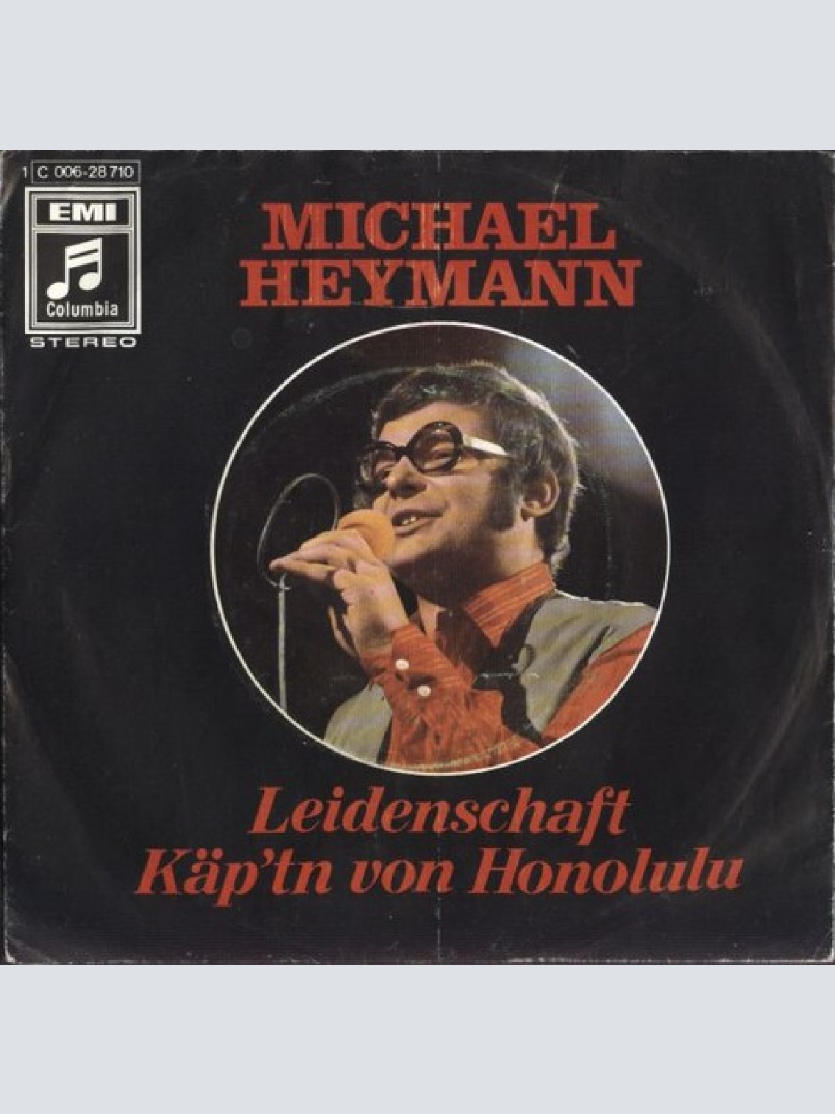 7", Single Michael Heymann - Leidenschaft