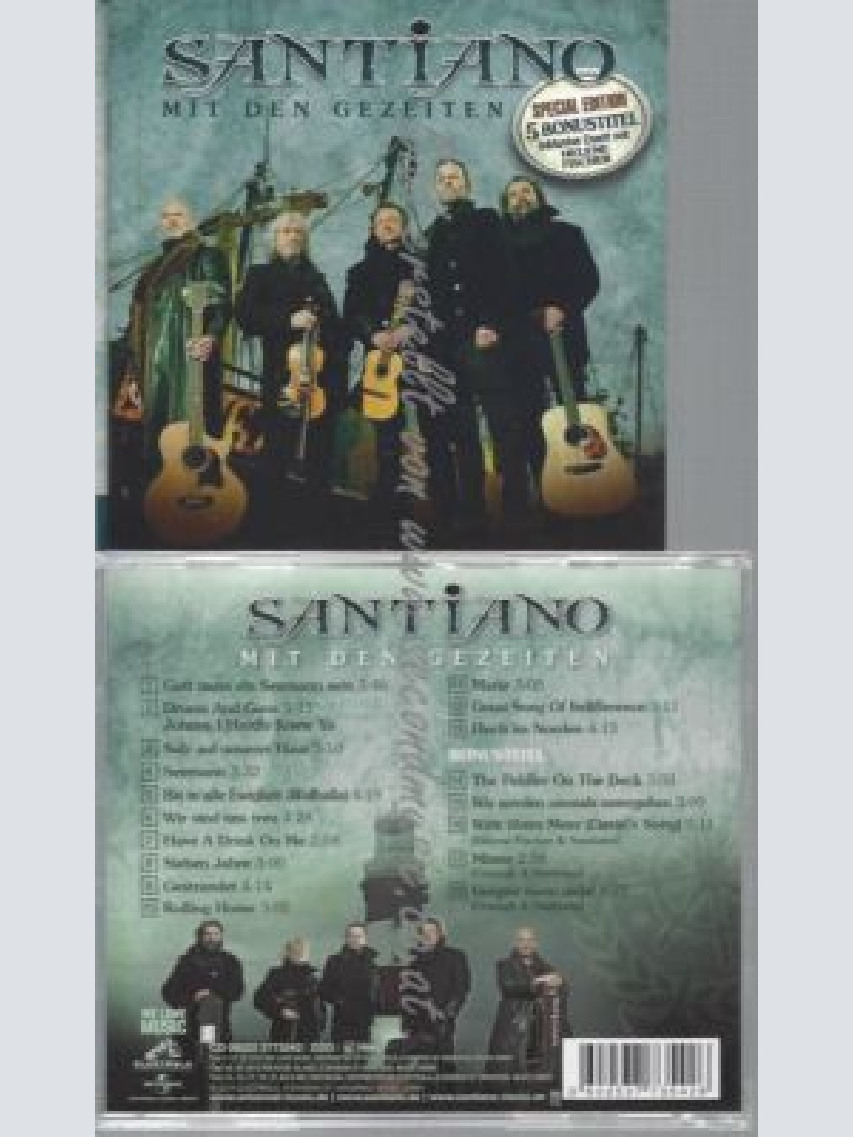 CD--SANTIANO--MIT DEN GEZEITEN -SPECIAL EDITION-