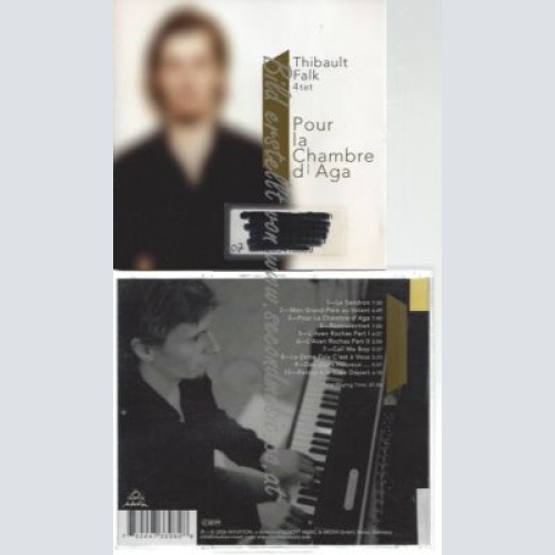 CD--Pour la chambre d'aga //  Thibauld Falk 4tet