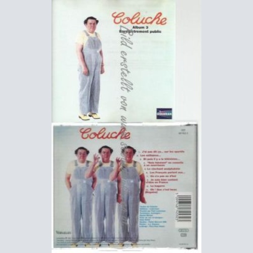 CD--COLUCHE--    ALBUM VOL. |  3
