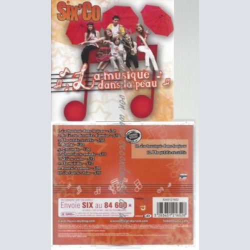 CD--La Musique Dans la Peau // Six'Co