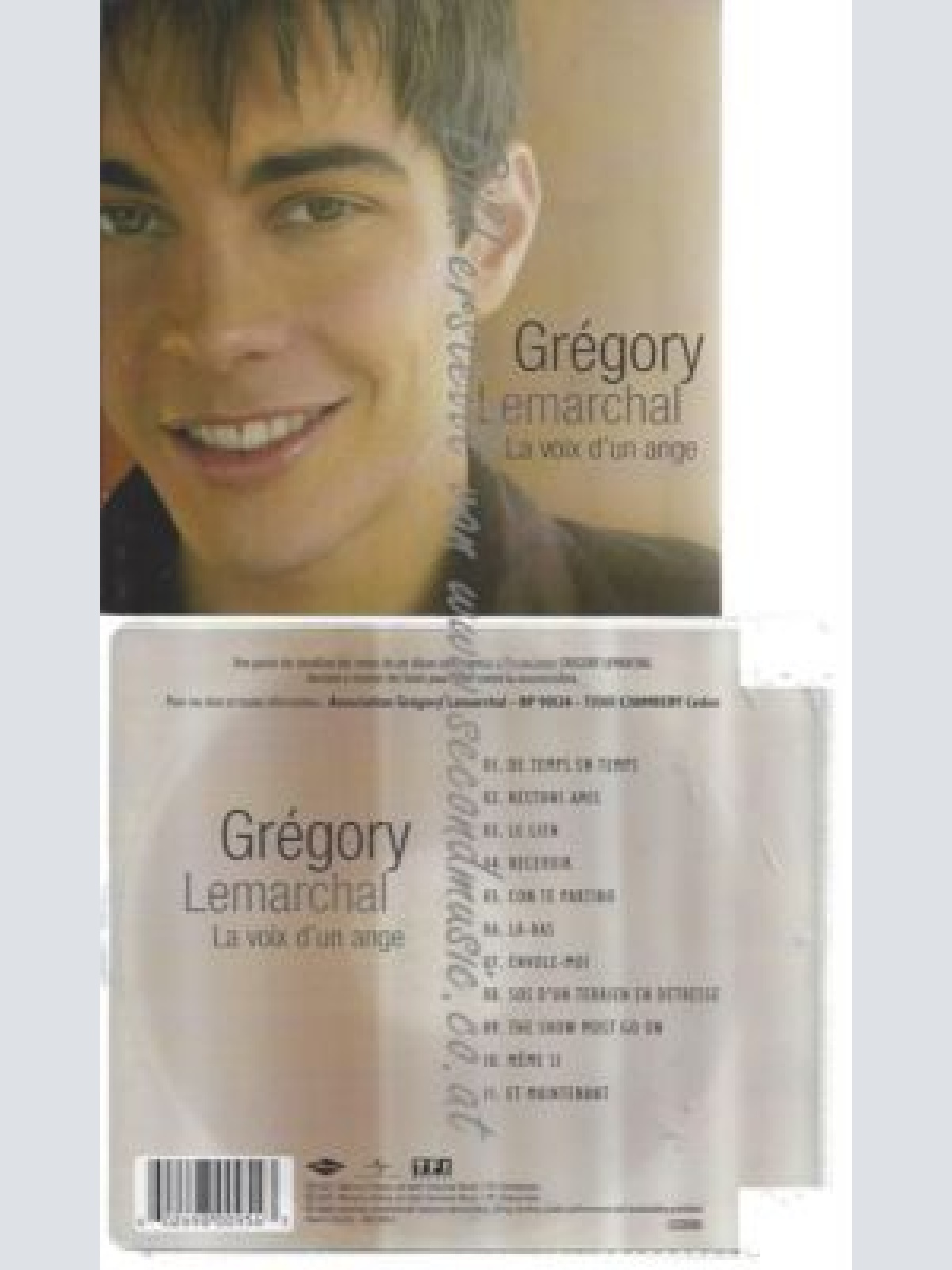 CD--GRÉGORY LEMARCHAL--    LA VOIX D'UN ANGE