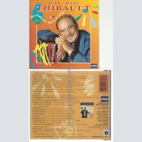 CD--JEAN-MARC THIBAULTDES CHANSONS PLEIN LE COEUR |