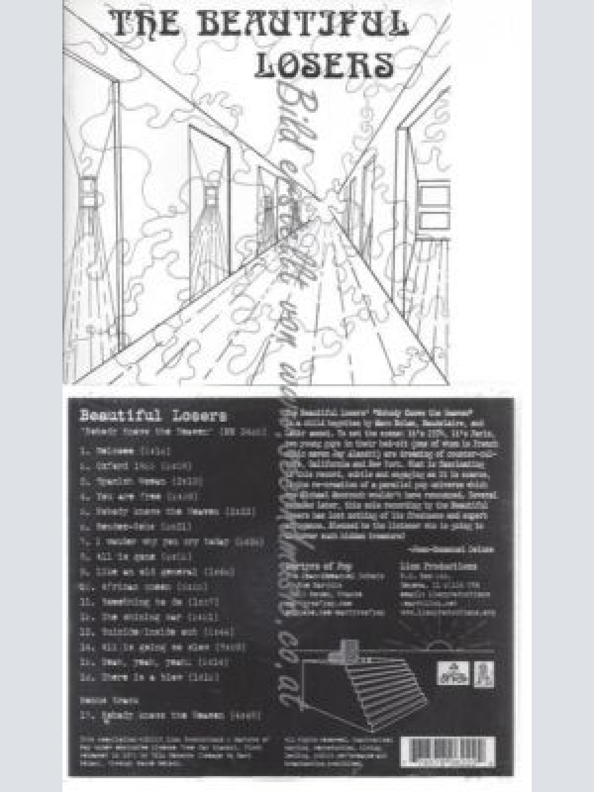 CD--THE BEAUTIFUL LOSERS--    NOBODY KNOWS THE HEAVEN