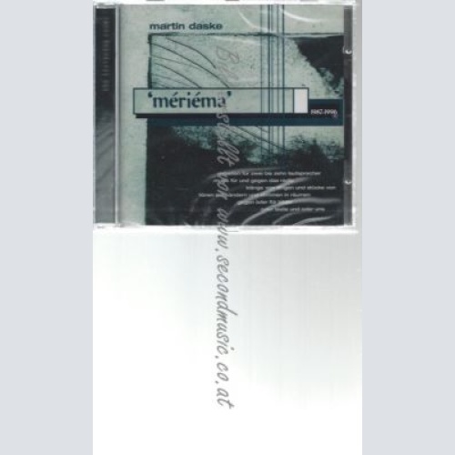 CD--DASKE,MARTIN--    MERIEMA -ARBEITEN --