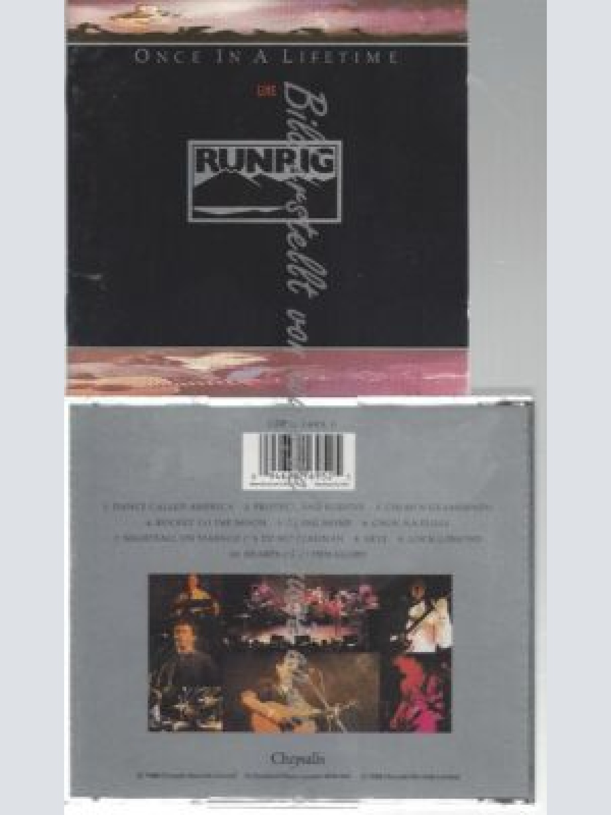 CD--RUNRIG--    ONCE IN A LIFETIME -LIVE-