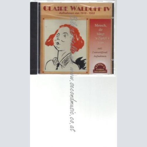 CD--CLAIRE WALDOFF--    MENSCH,DIR HÄNGT 'N ZIPFEL...
