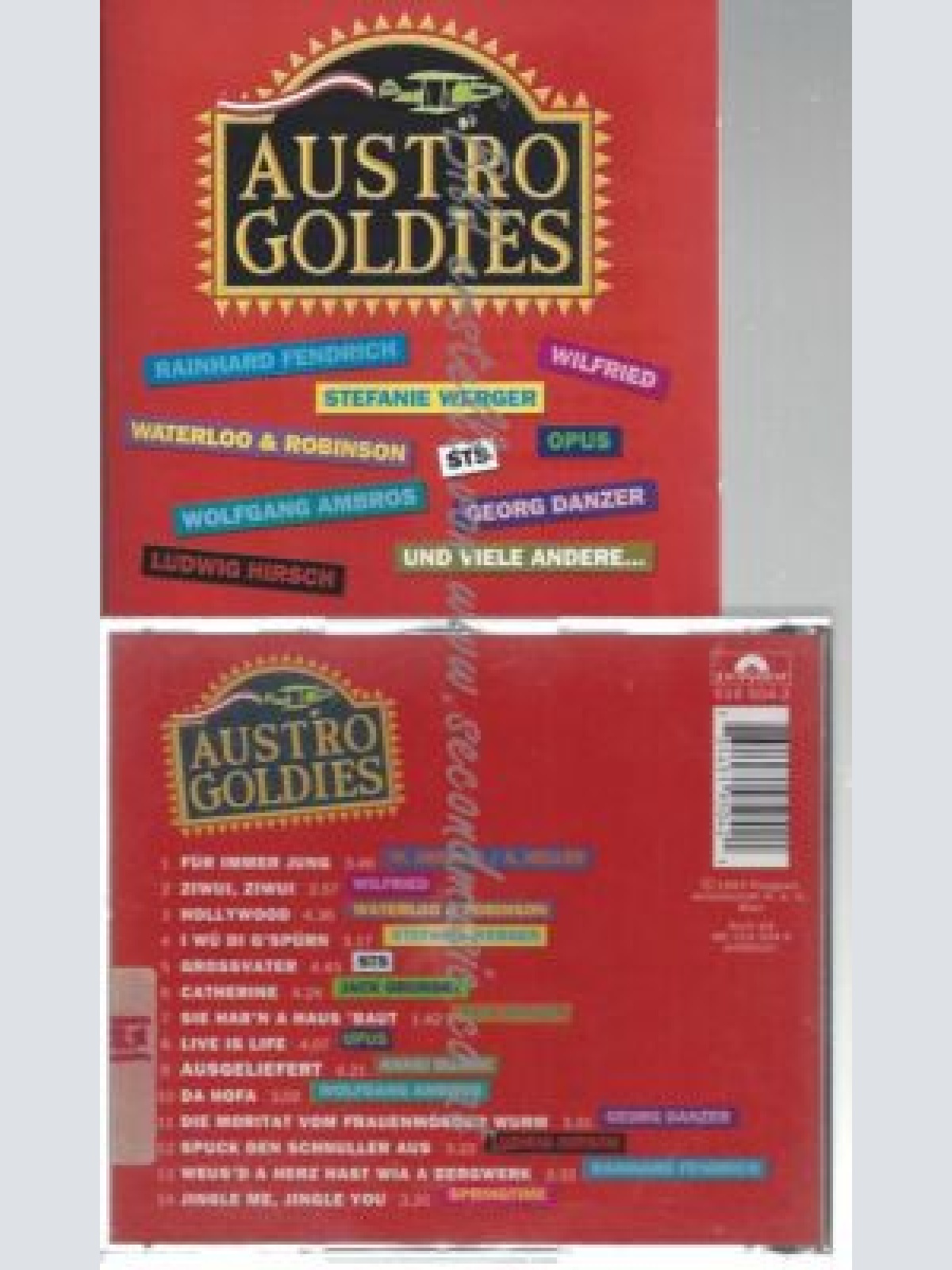 CD-- Various  Austro Goldies