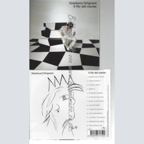 CD--GIANLUCA GRIGNANI--    IL RE DEL NIENTE