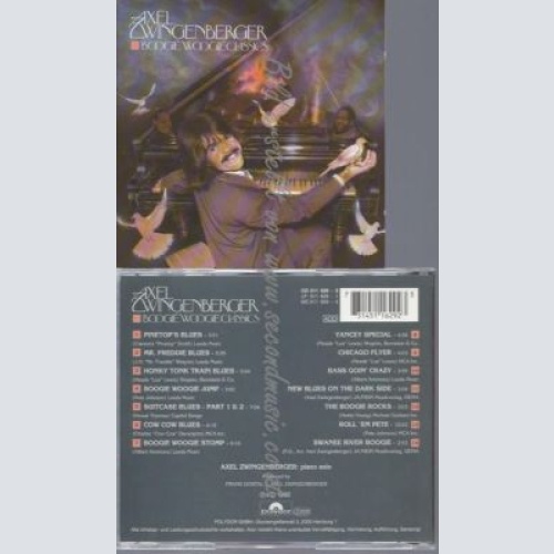 CD--AXEL ZWINGENBERGER--    BOOGIE WOOGIE CLASSICS