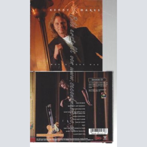 CD--KENNY MARKS--    WORLD GONE MAD