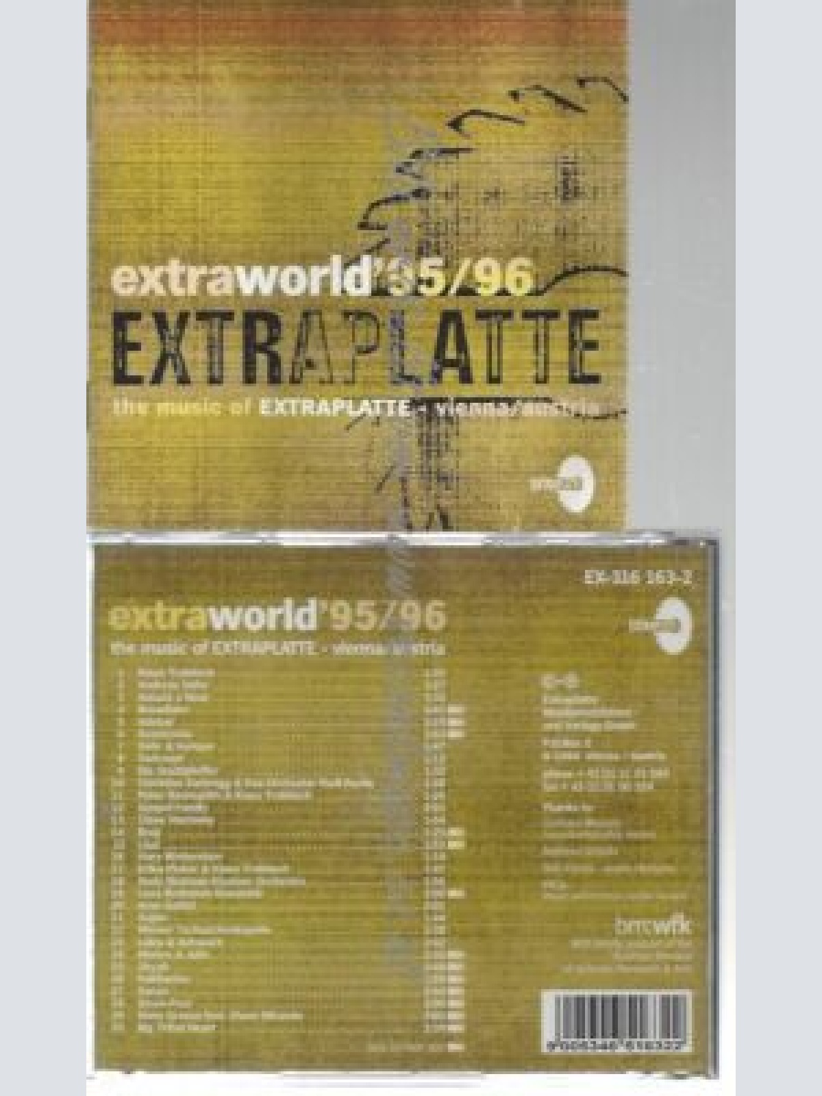 CD--    / VARIOUS-- Extraworld 95/96