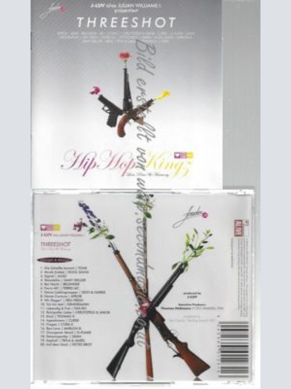 CD--J-LUV FEAT.HIP HOP KINGZ--    THREESHOT-LOVE,PEACE AND HA