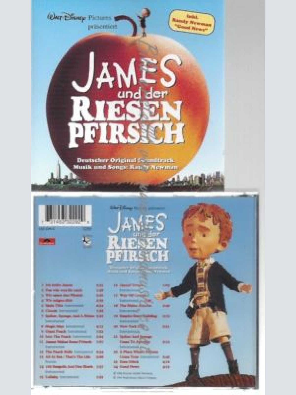 CD--JAMES & THE GIANT PEACH  -    JAMES UND DER RIESENPFIRSICH