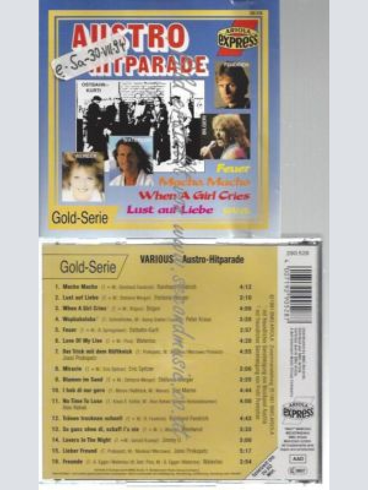 CD--DIVERSE--    AUSTRO HITPARADE
