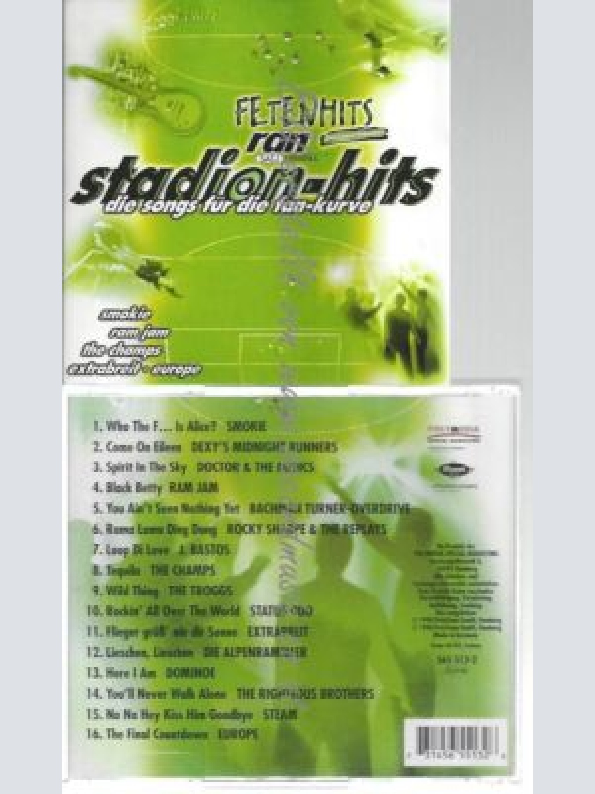CD--EDICS,  FETENHITS-RAN PRÄSENTIERT STADION-HITS--