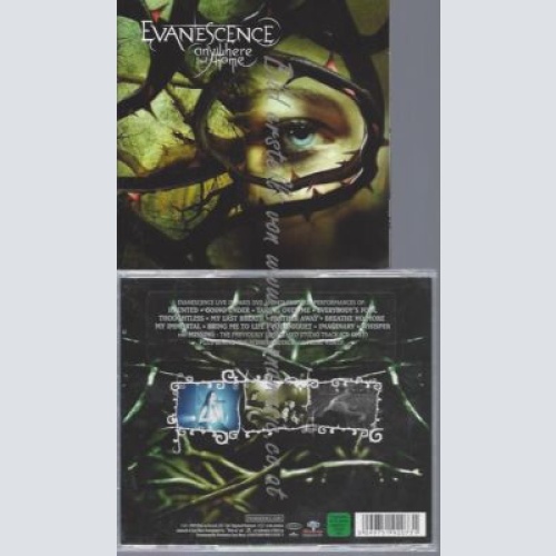 CD--EVANESCENCE--    ANYWHERE BUT HOME [EXPLICIT] -LIVE-