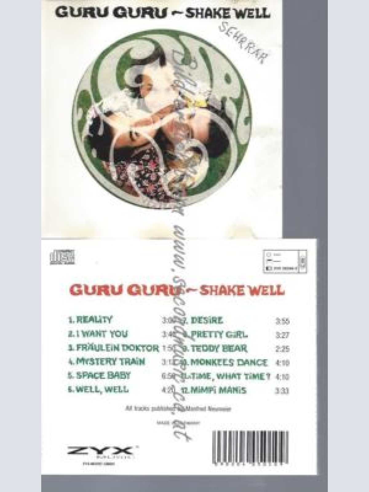CD--GURU GURU--    SHAKE WELL